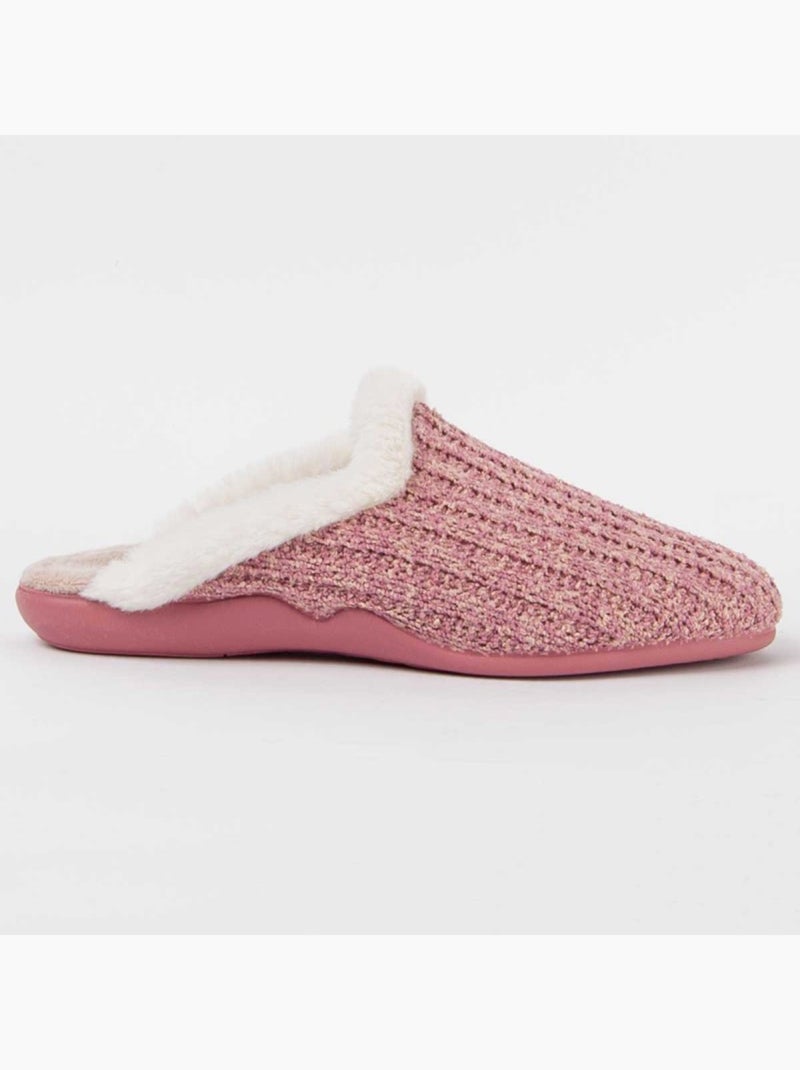 Pantofola Tessuto Montevita Rosa - Kiabi