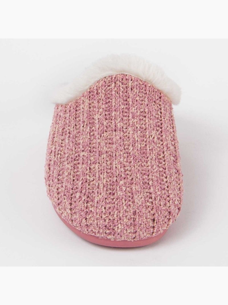 Pantofola Tessuto Montevita Rosa - Kiabi
