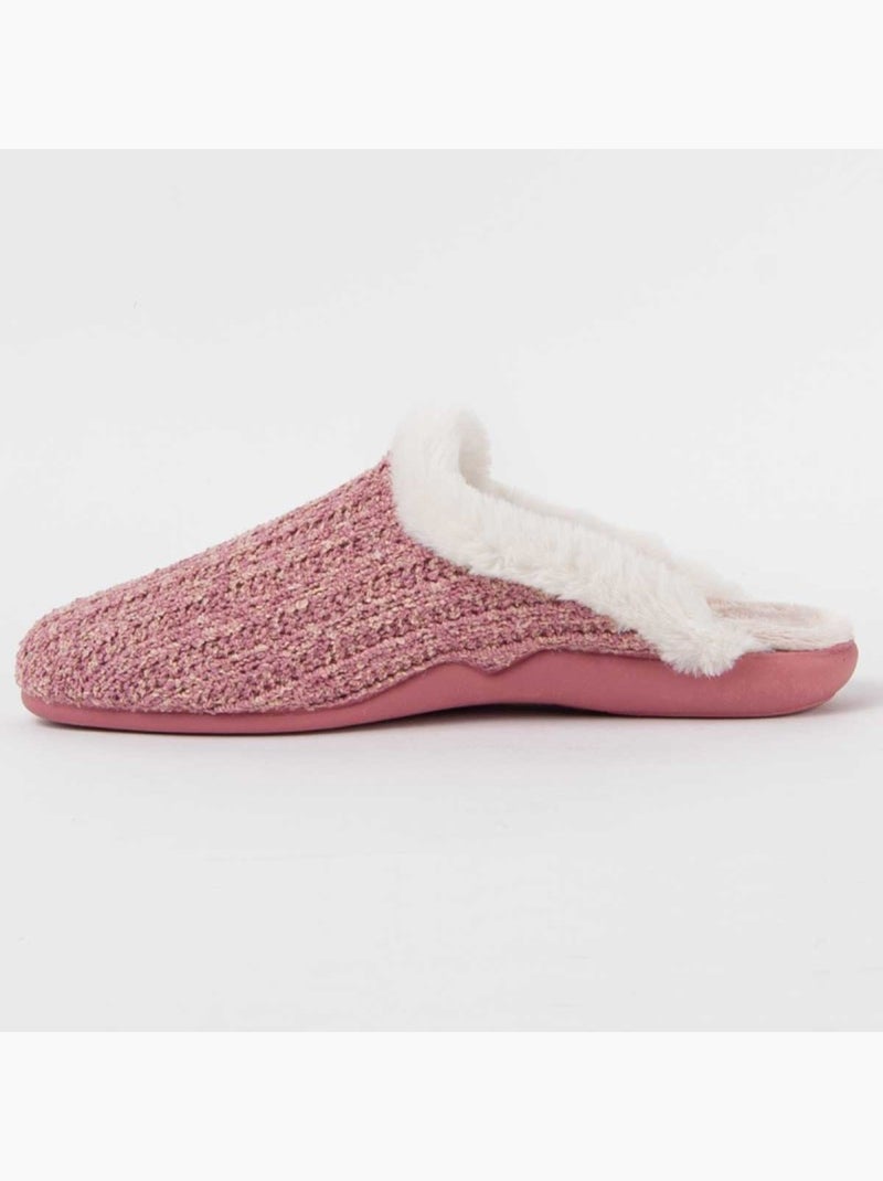 Pantofola Tessuto Montevita Rosa - Kiabi