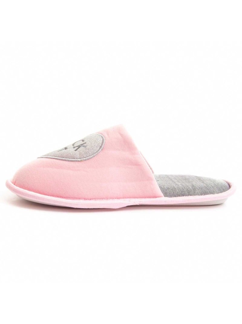 Pantofola Tessuto Montevita Rosa - Kiabi
