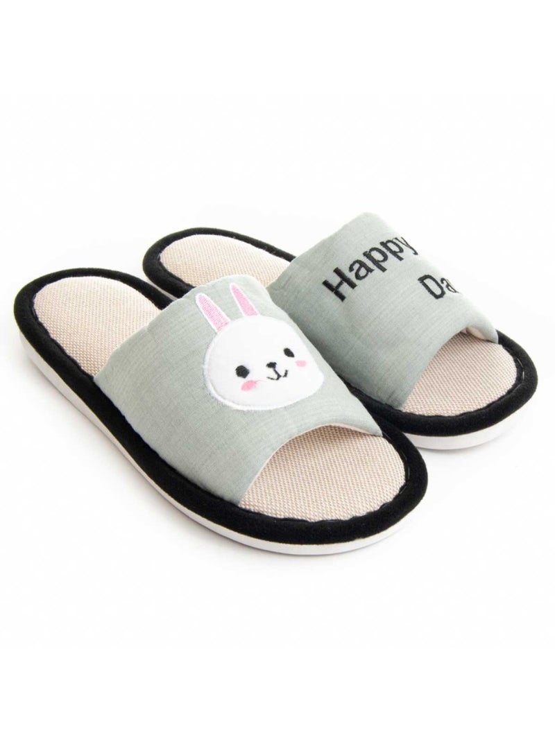 Pantofola Tessuto Northome Grigio - Kiabi