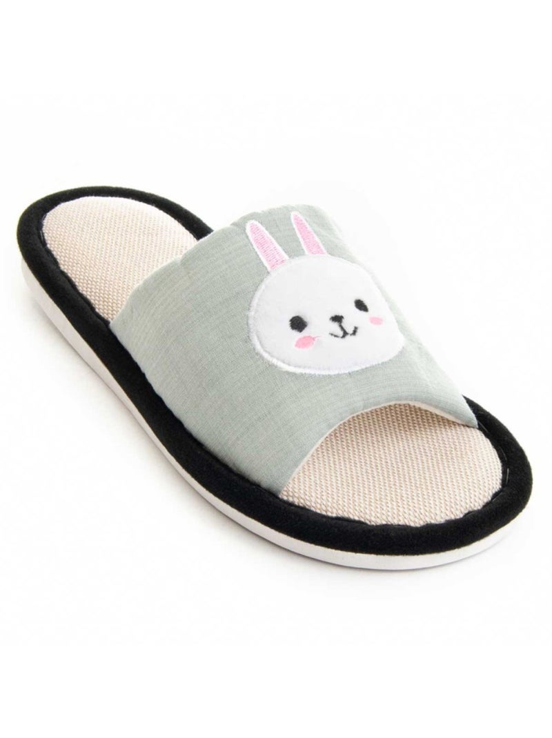 Pantofola Tessuto Northome Grigio - Kiabi