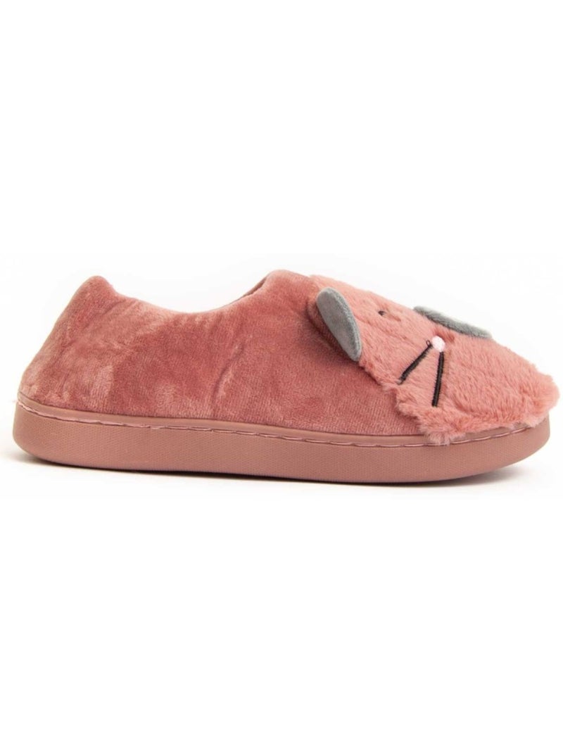 Pantofola Tessuto Northome Rosa - Kiabi