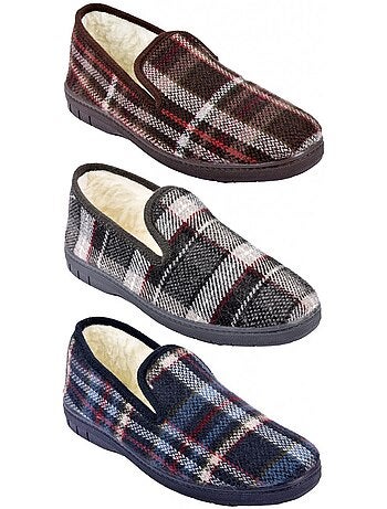 Pantofola Uomo Charentaise Foderata