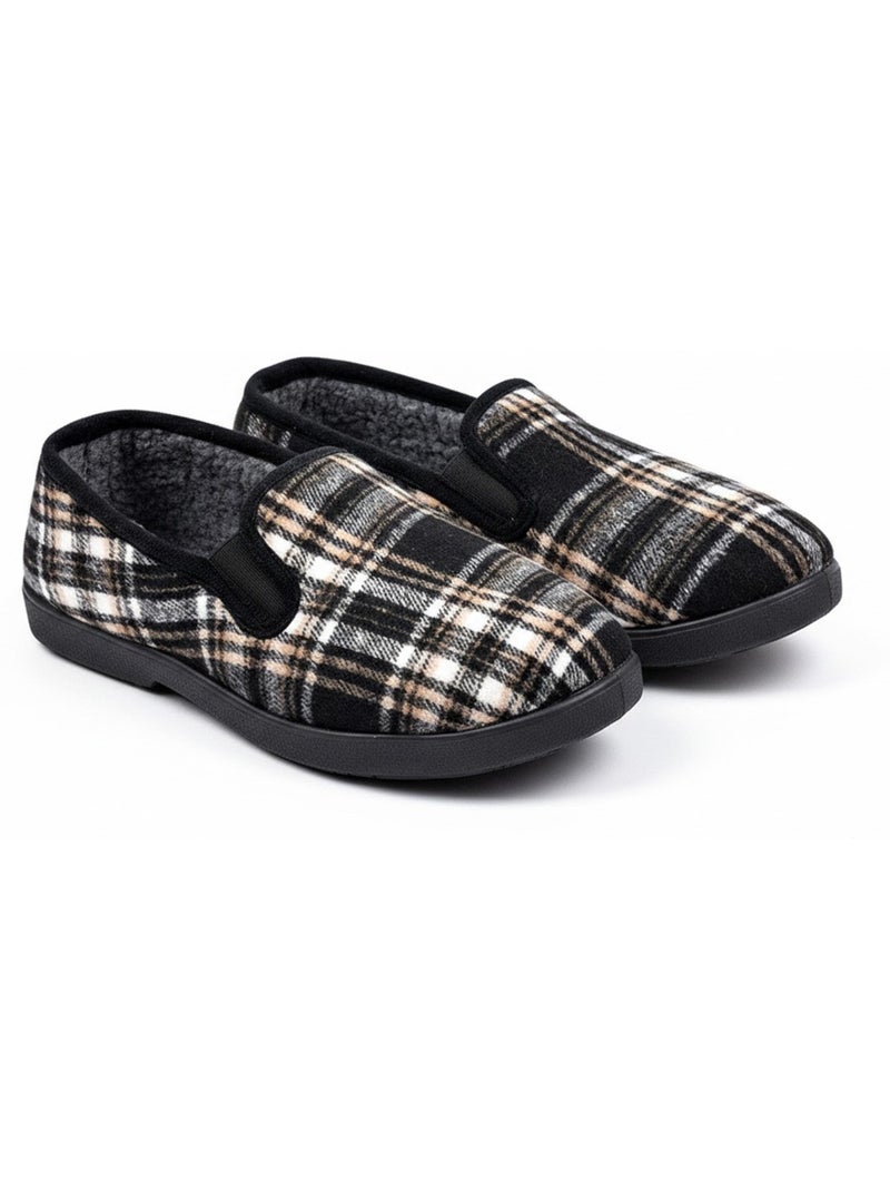 Pantofola Uomo Charentaise PREMIUM K88R9 Nero - Kiabi