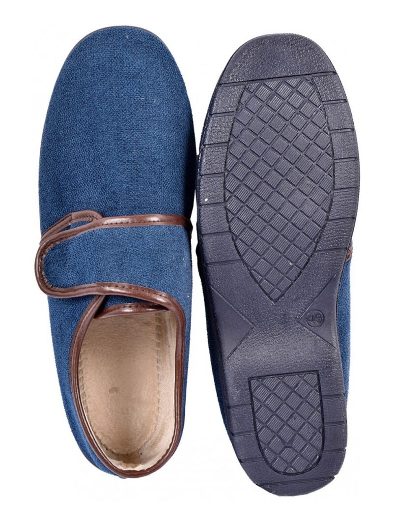 Pantofola Uomo Chiusa PREMIUM Blu marino - Kiabi