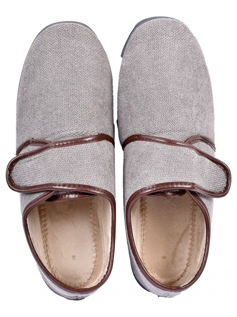Pantofola Uomo Chiusa PREMIUM Grigio - Kiabi
