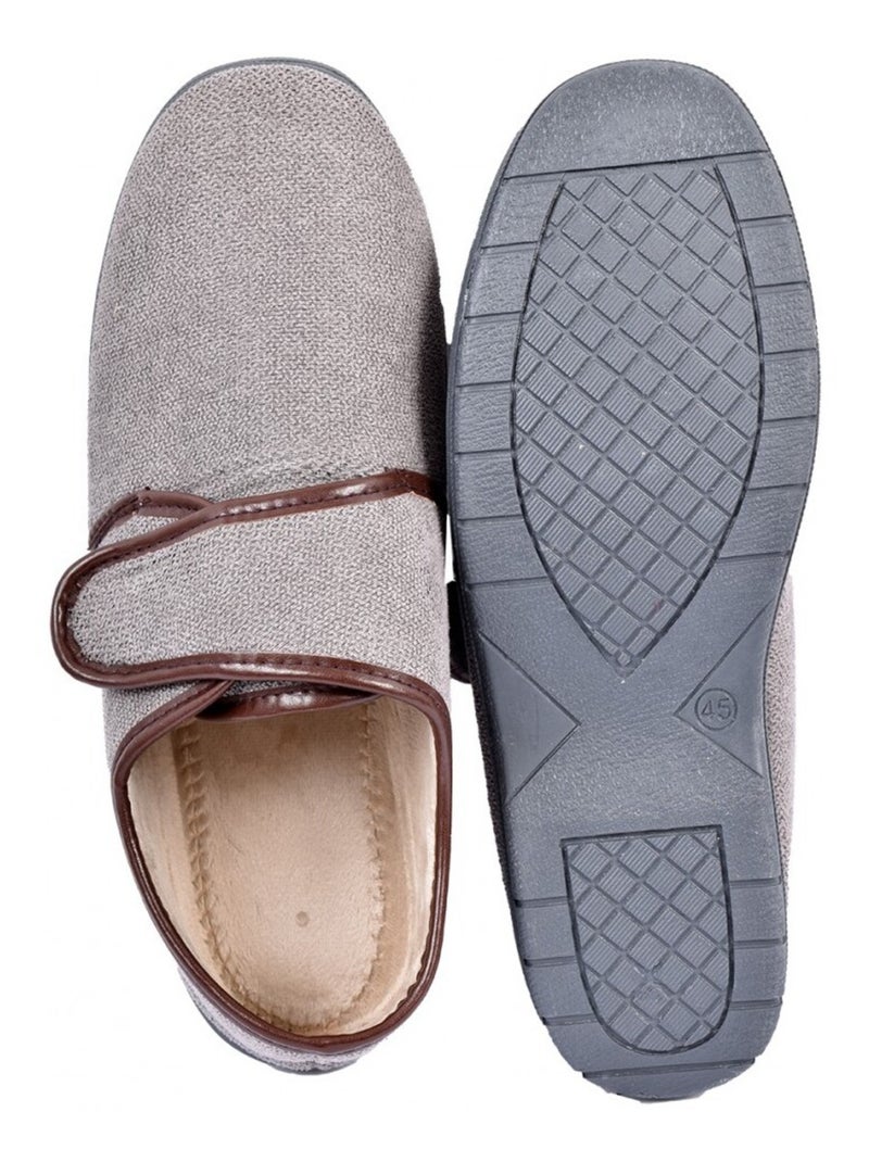 Pantofola Uomo Chiusa PREMIUM Grigio - Kiabi