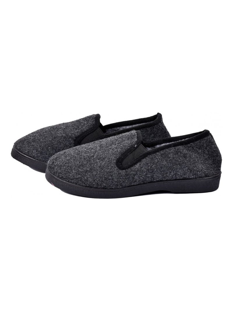 Pantofola Uomo Chiusa PREMIUM Nero - Kiabi