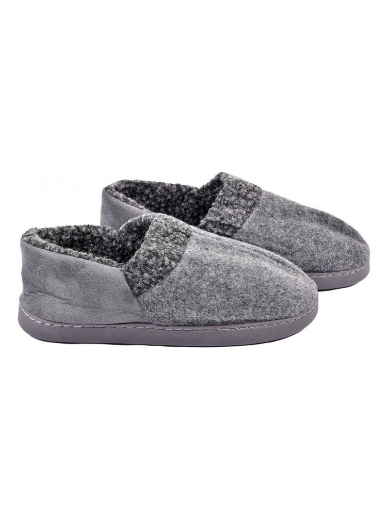 Pantofola Uomo Ciabatta PREMIUM Grigio - Kiabi