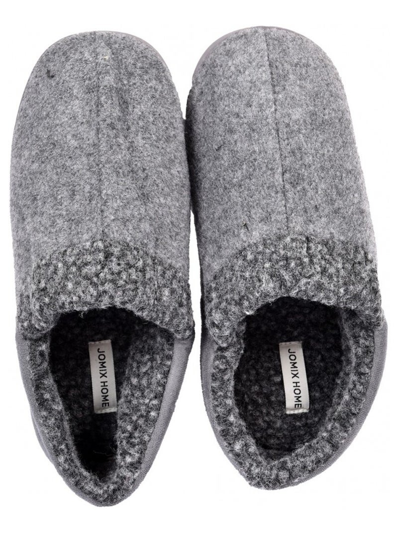 Pantofola Uomo Ciabatta PREMIUM Grigio - Kiabi