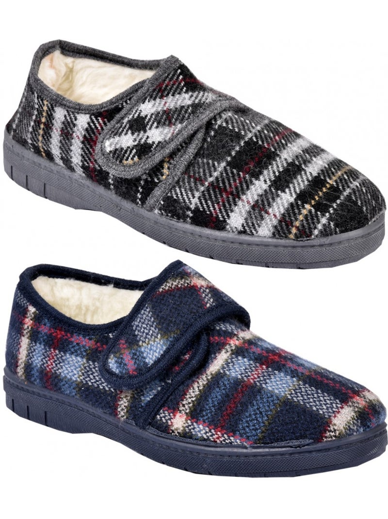 Pantofola Uomo Ciabatta PREMIUM Grigio - Kiabi