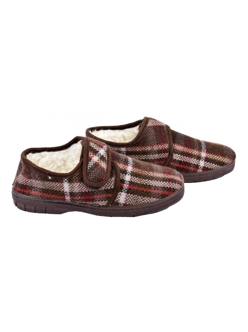 Pantofola Uomo Ciabatta PREMIUM Marrone - Kiabi