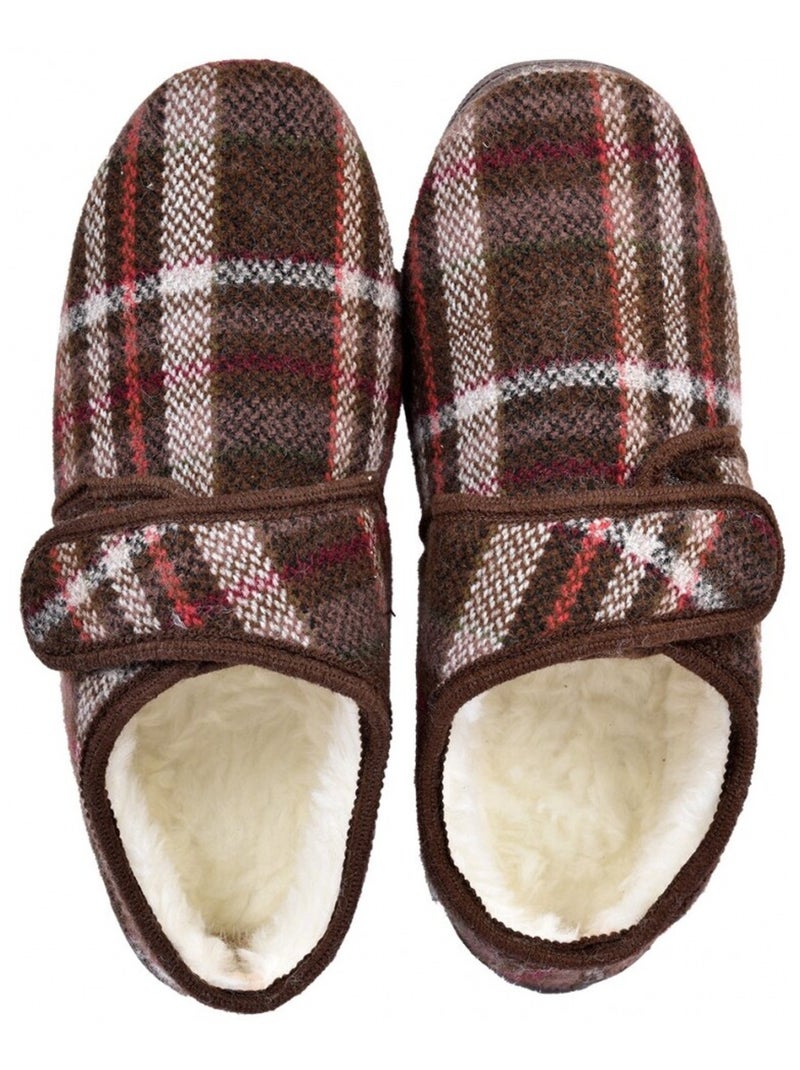 Pantofola Uomo Ciabatta PREMIUM Marrone - Kiabi