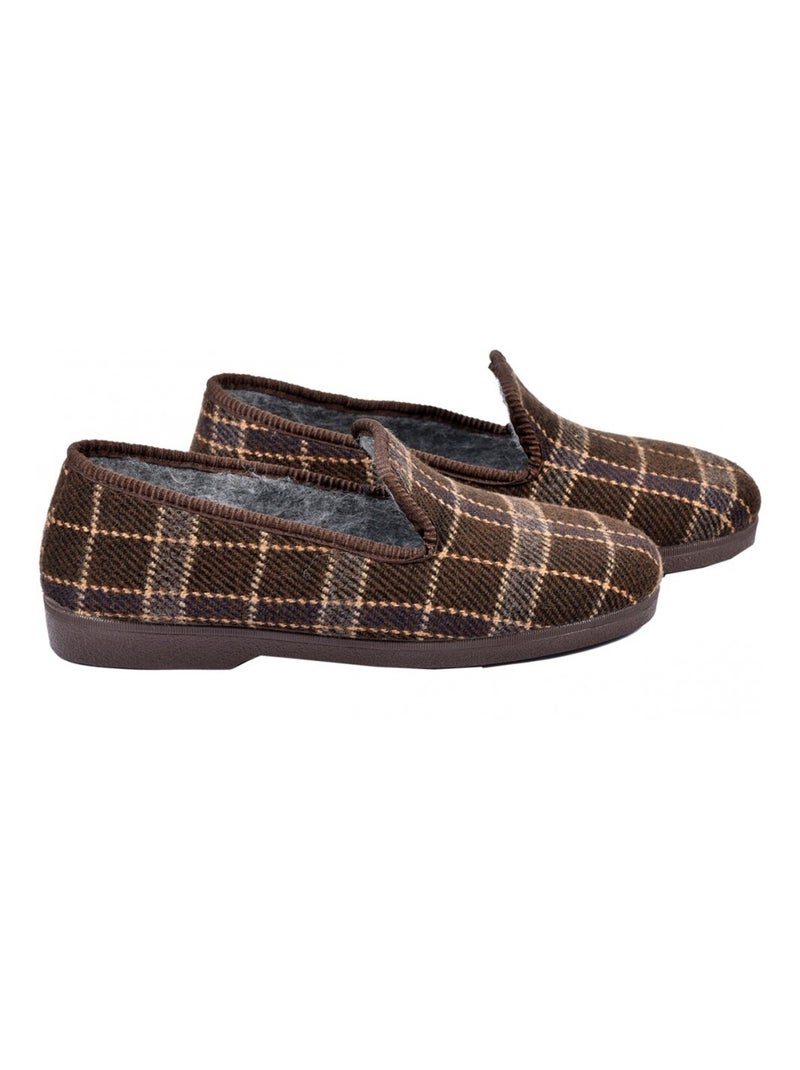 Pantofola Uomo Ciabatta PREMIUM Marrone - Kiabi