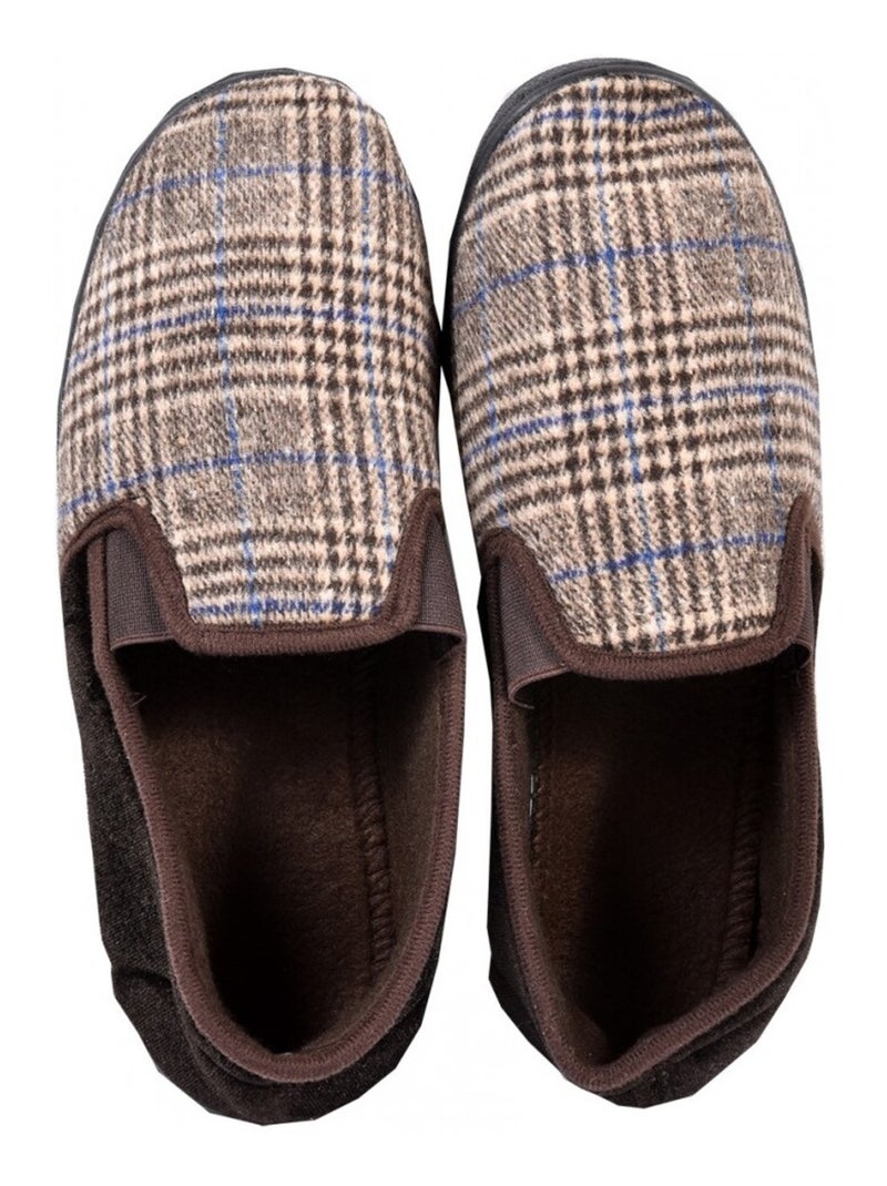 Pantofola Uomo Ciabatta PREMIUM Marrone - Kiabi