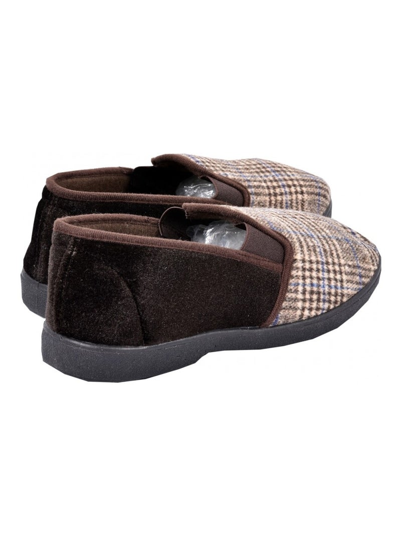 Pantofola Uomo Ciabatta PREMIUM Marrone - Kiabi