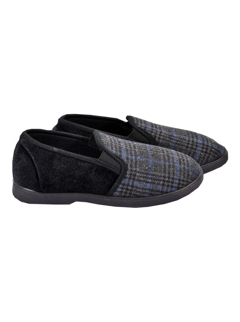 Pantofola Uomo Ciabatta PREMIUM Nero - Kiabi