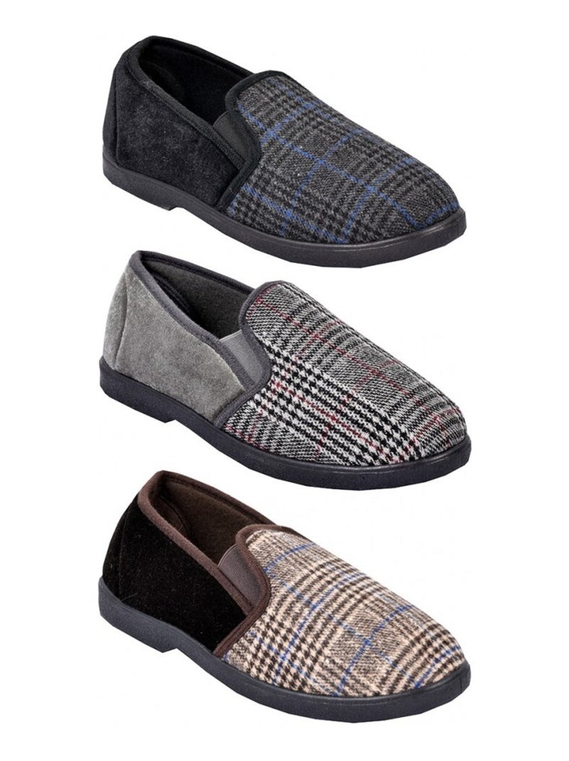 Pantofola Uomo Ciabatta PREMIUM Nero - Kiabi