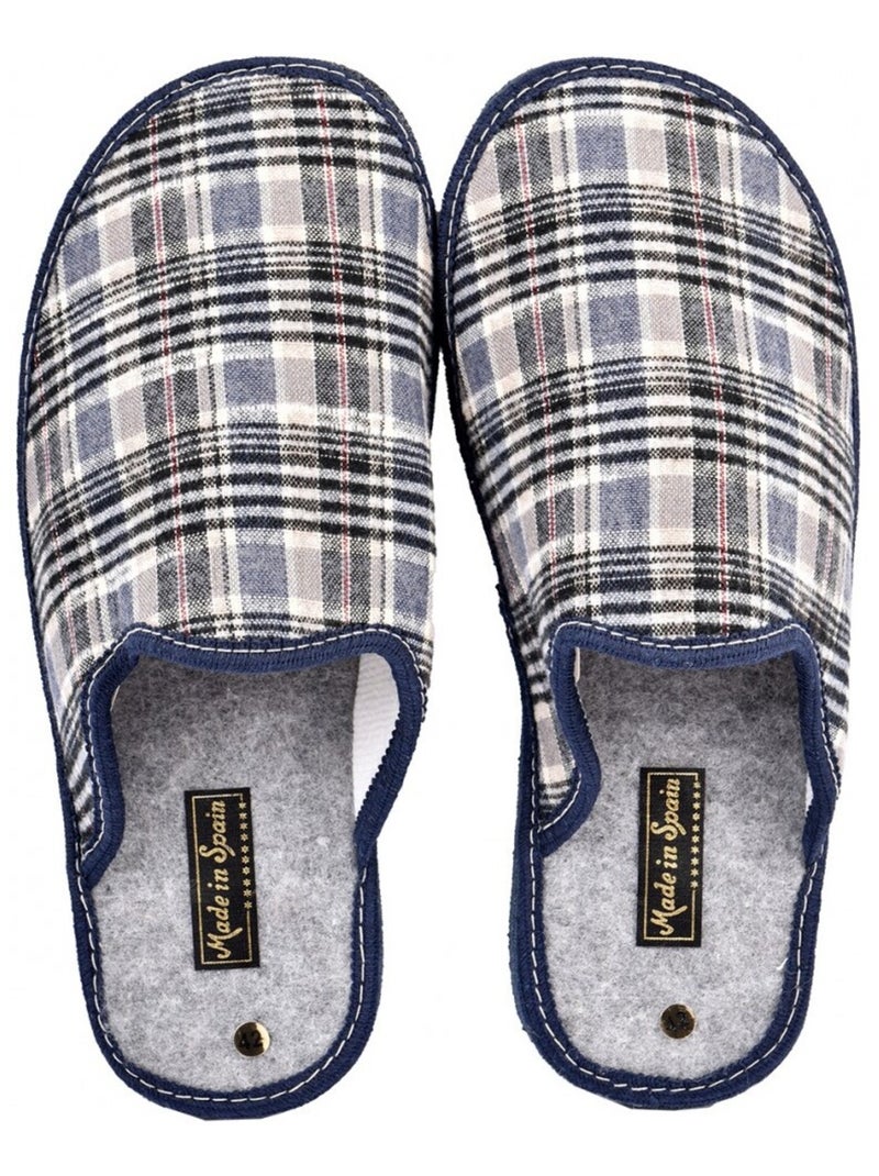Pantofola UOMO Mule JACQUARD Nero - Kiabi