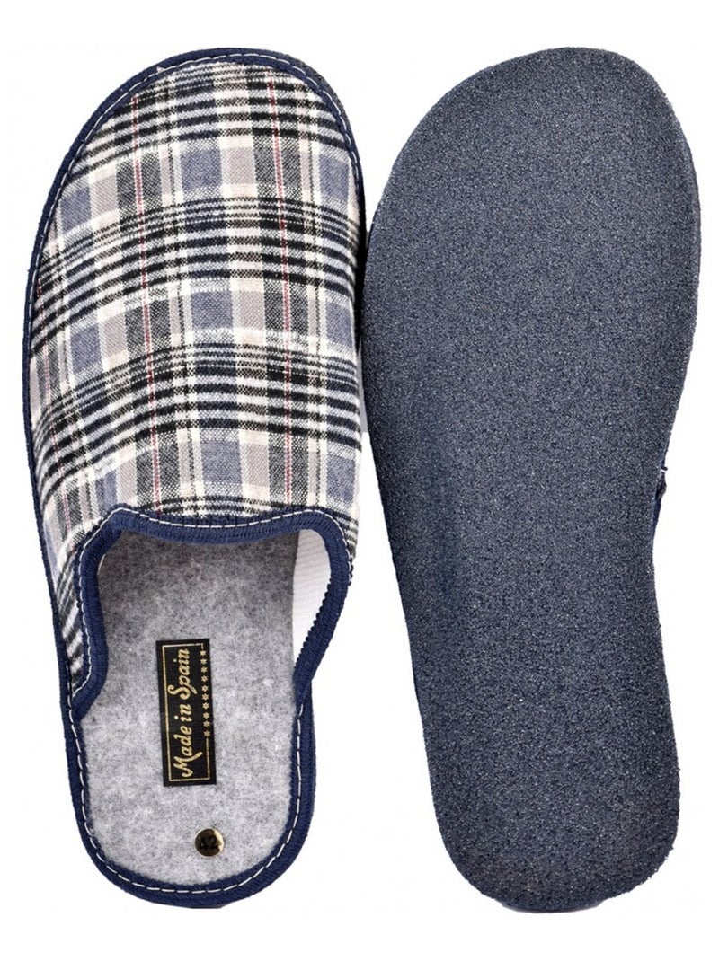 Pantofola UOMO Mule JACQUARD Nero - Kiabi