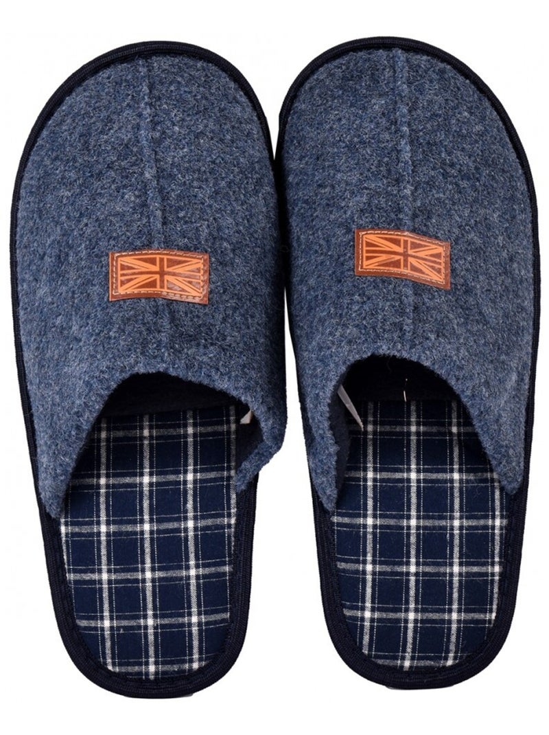 Pantofola uomo OZABI Blu marino - Kiabi