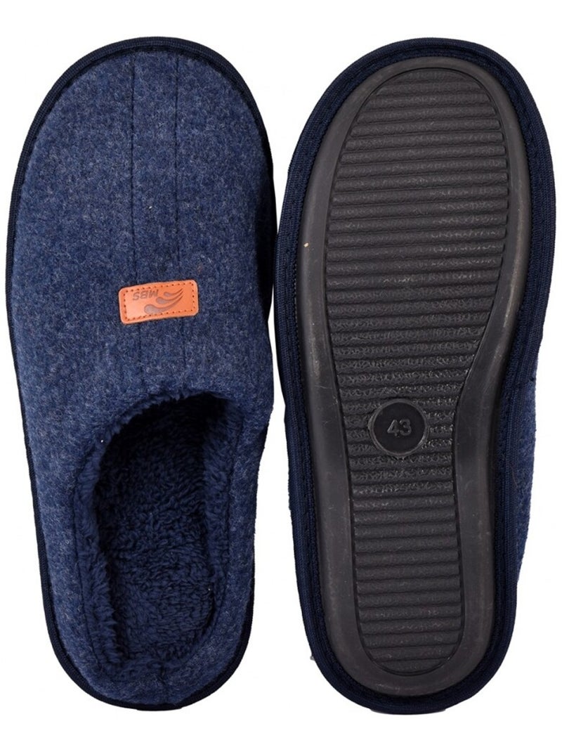 Pantofola uomo OZABI Blu marino - Kiabi