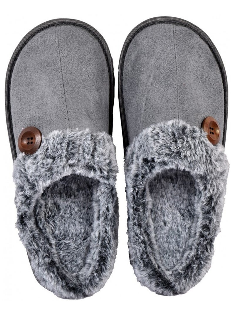 Pantofola uomo OZABI Grigio - Kiabi