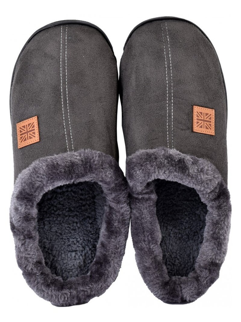 Pantofola uomo OZABI Grigio - Kiabi