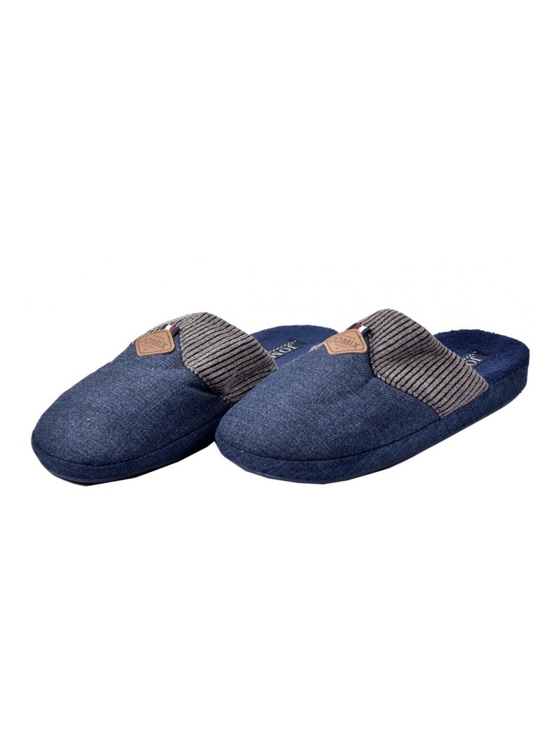 Pantofola Uomo PREMIUM Blu marino - Kiabi