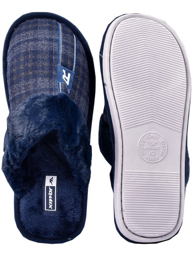 Pantofola Uomo PREMIUM Blu marino - Kiabi
