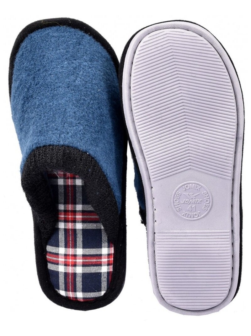 Pantofola Uomo PREMIUM Blu marino - Kiabi