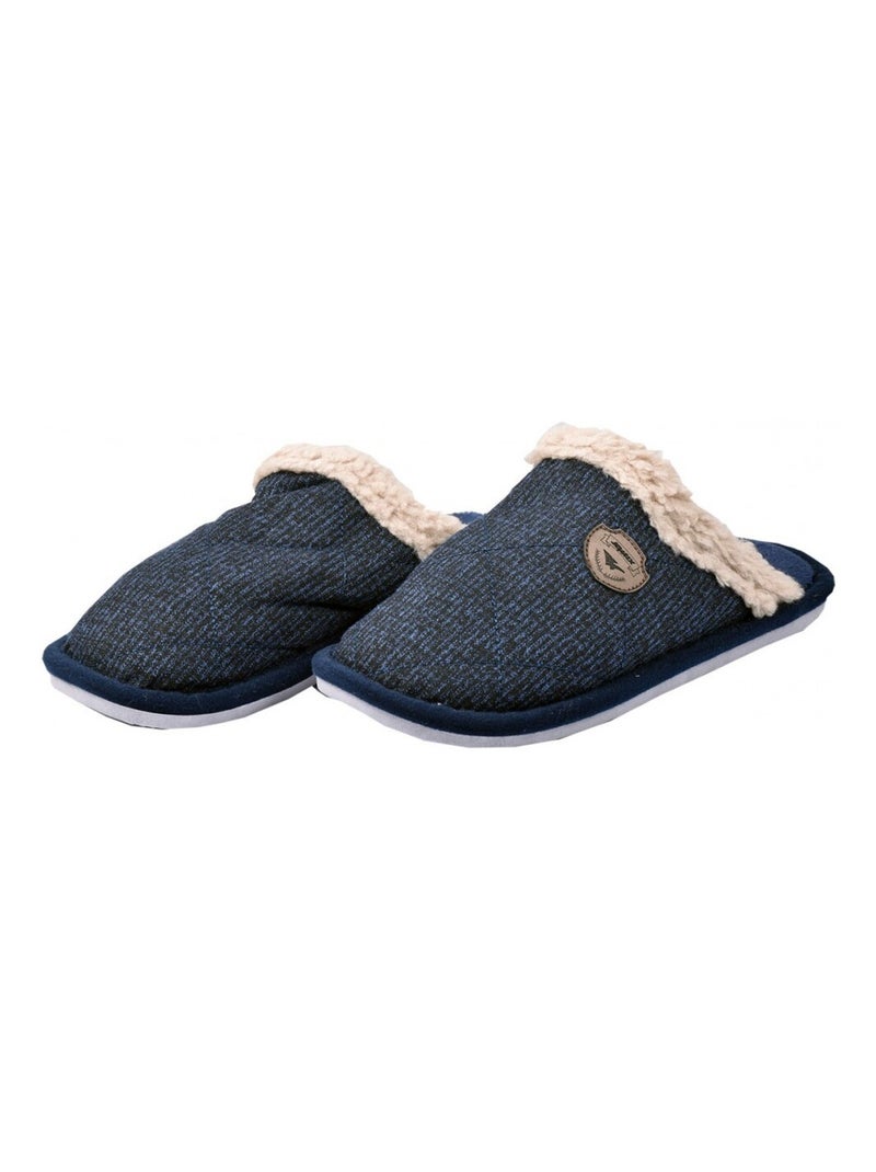 Pantofola Uomo PREMIUM Blu marino - Kiabi