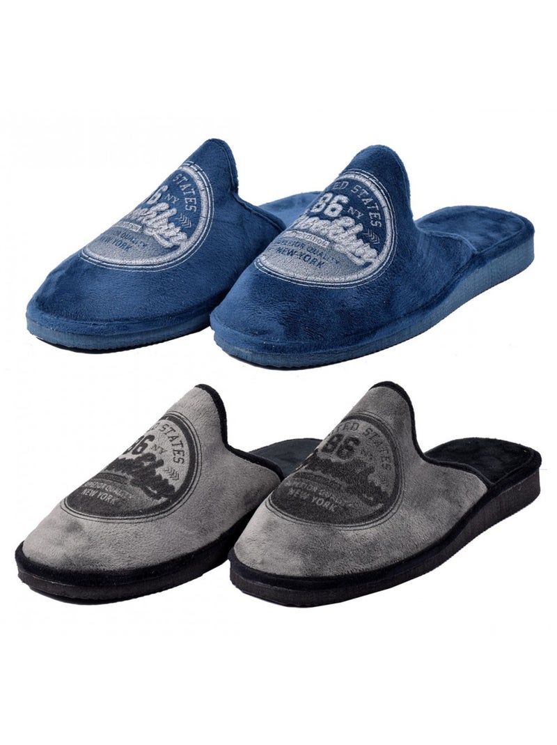Pantofola Uomo PREMIUM Confezione da 2 Multicolore - Kiabi