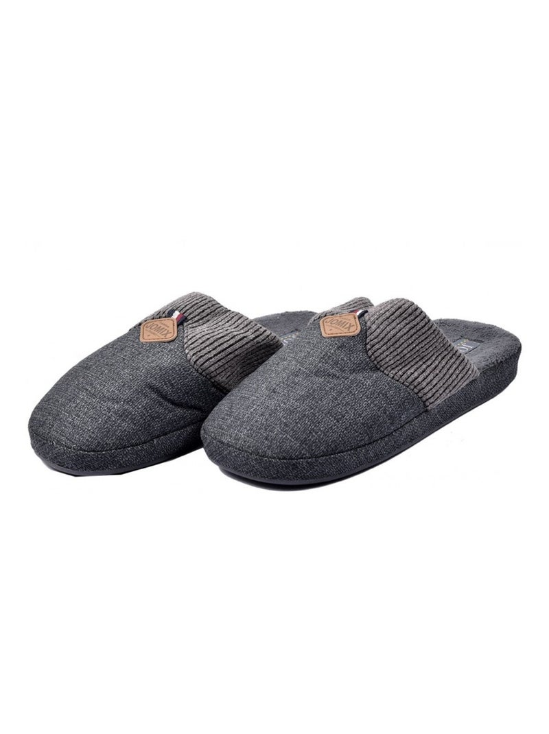 Pantofola Uomo PREMIUM Grigio - Kiabi