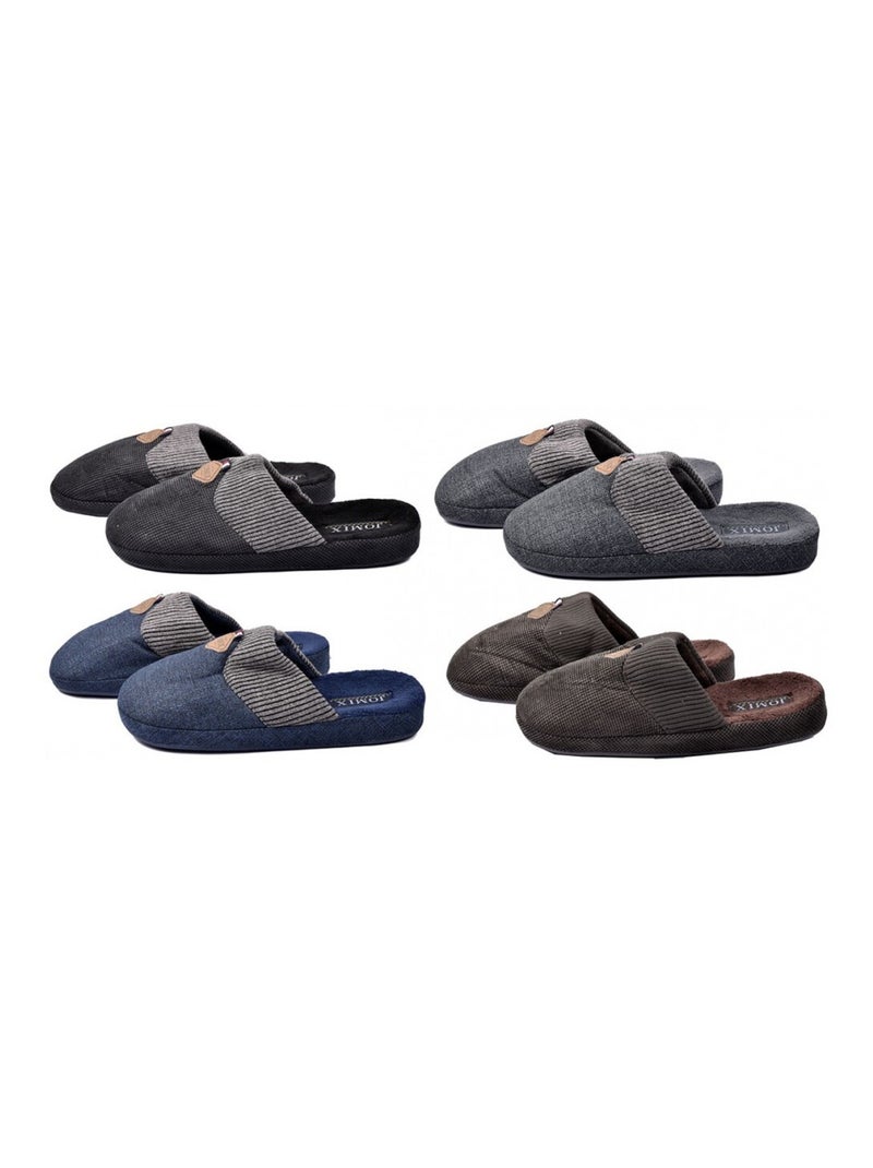 Pantofola Uomo PREMIUM Grigio - Kiabi