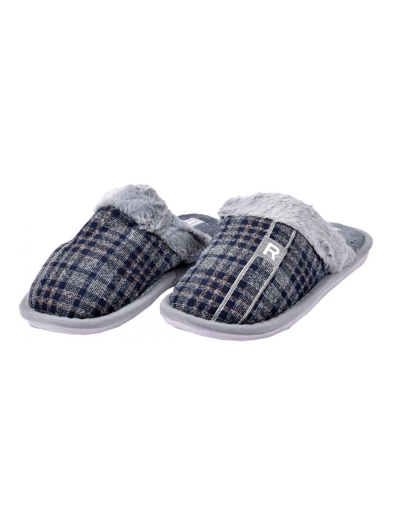 Pantofola Uomo PREMIUM Grigio - Kiabi