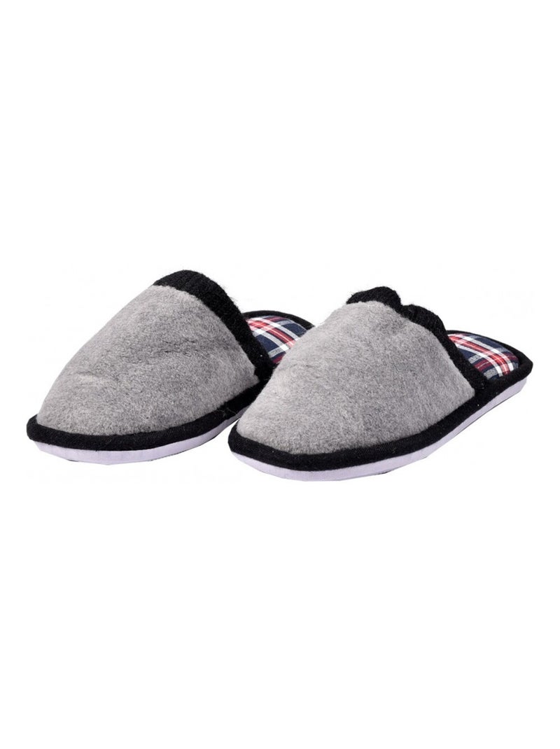 Pantofola Uomo PREMIUM Grigio - Kiabi