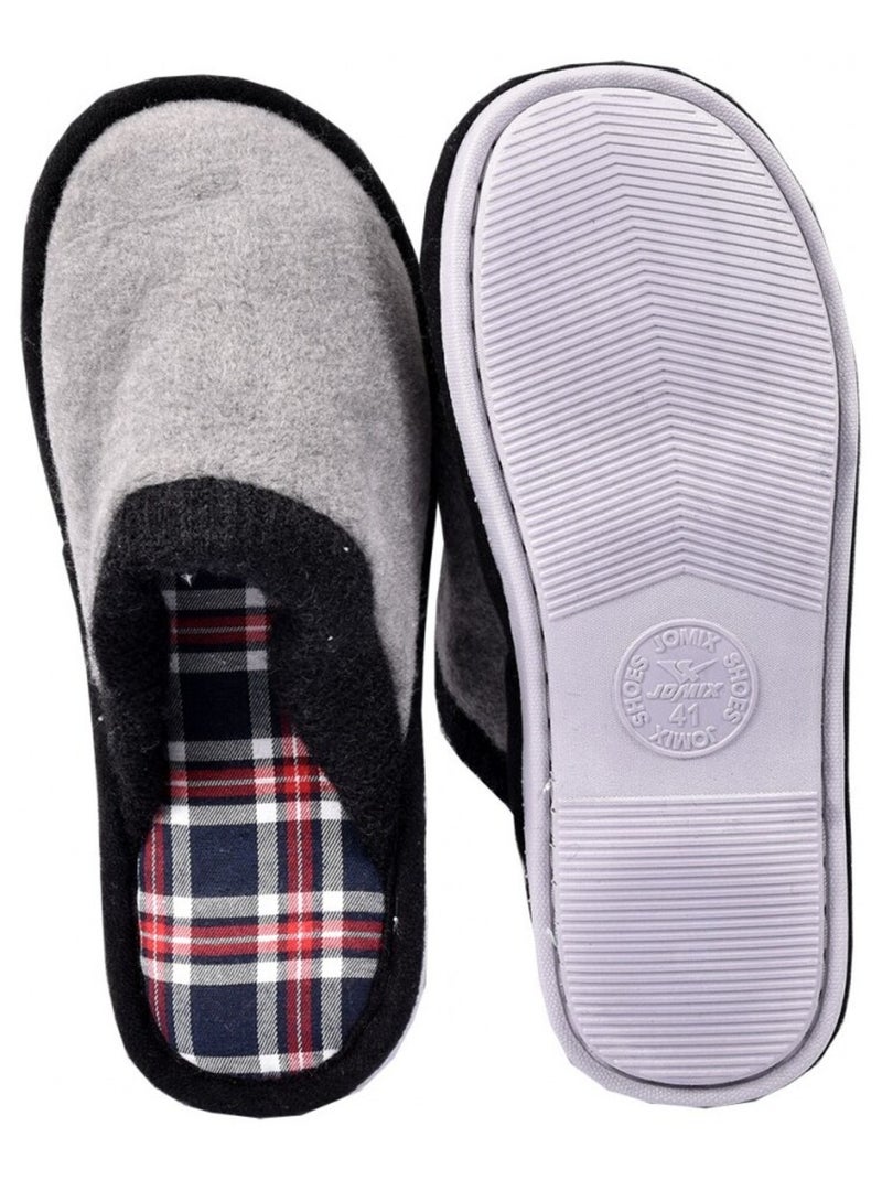 Pantofola Uomo PREMIUM Grigio - Kiabi