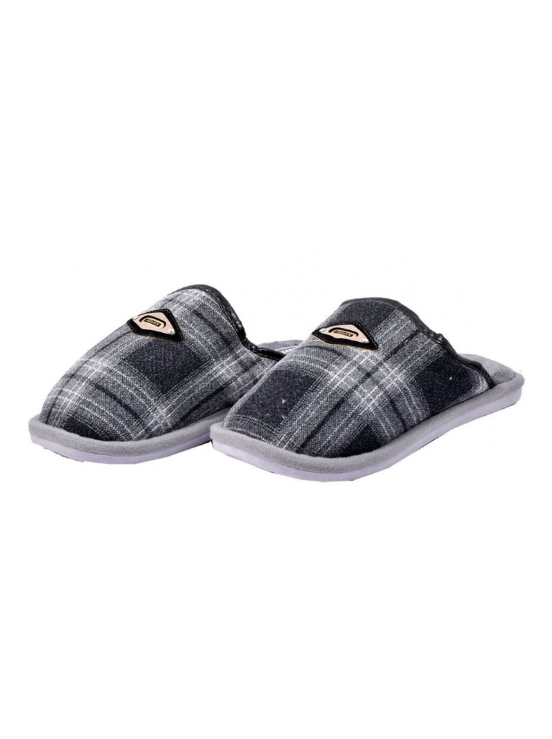 Pantofola Uomo PREMIUM Grigio - Kiabi