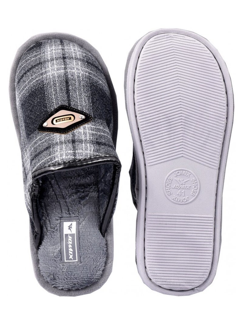 Pantofola Uomo PREMIUM Grigio - Kiabi