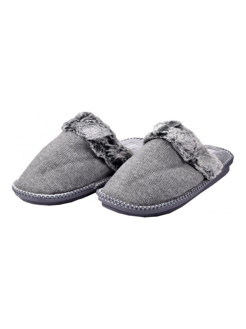 Pantofola Uomo PREMIUM Grigio - Kiabi