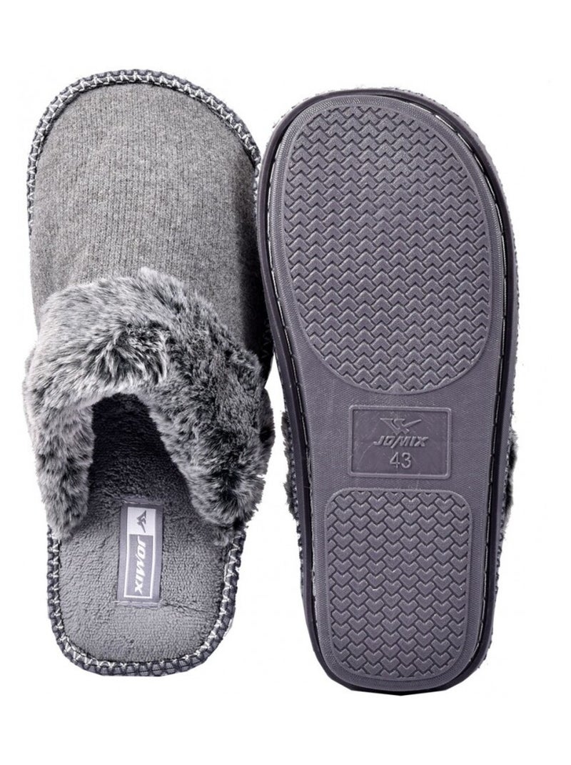 Pantofola Uomo PREMIUM Grigio - Kiabi