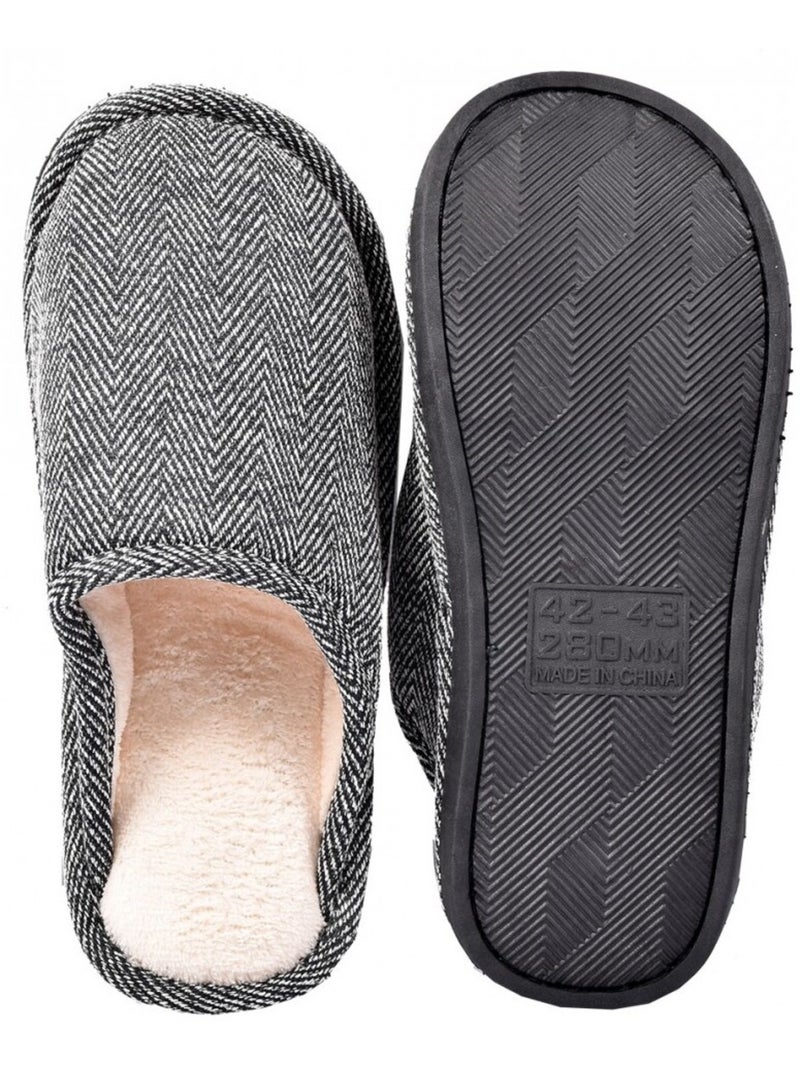 Pantofola Uomo PREMIUM Grigio - Kiabi