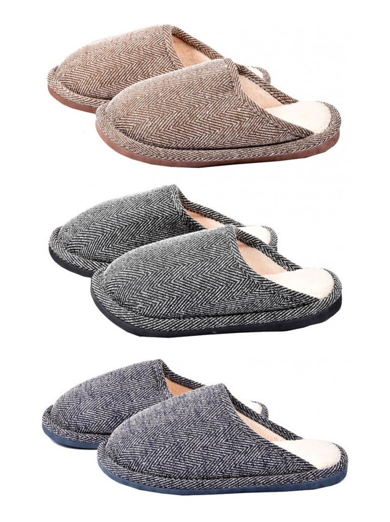 Pantofola Uomo PREMIUM Grigio - Kiabi