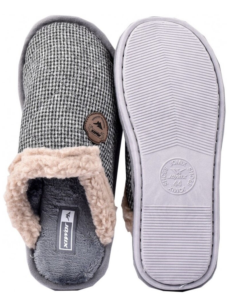 Pantofola Uomo PREMIUM Grigio - Kiabi