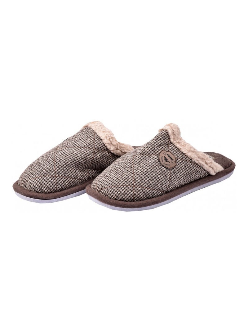 Pantofola Uomo PREMIUM Marrone avana - Kiabi