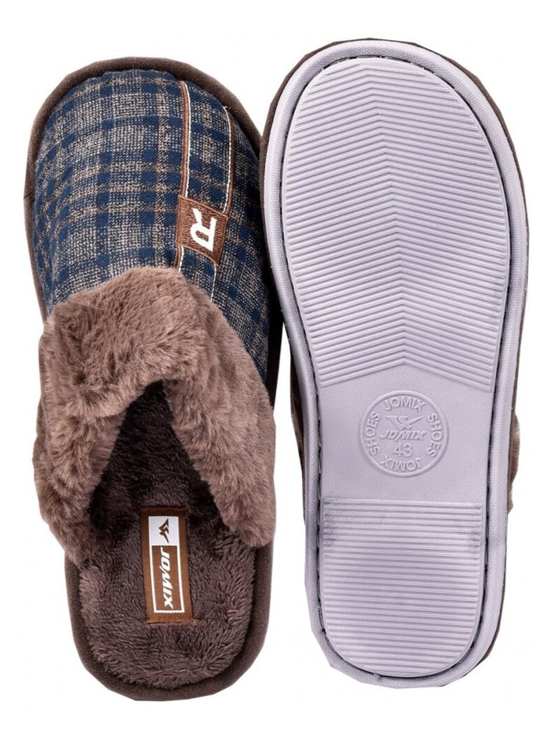 Pantofola Uomo PREMIUM Marrone - Kiabi