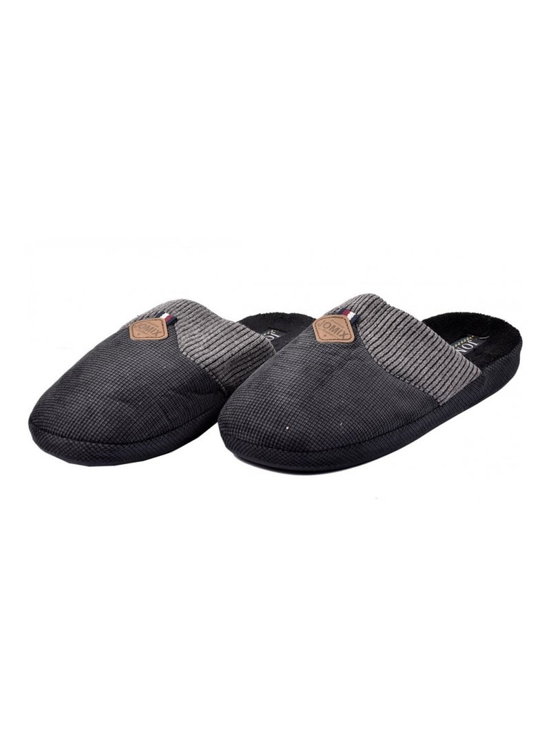 Pantofola Uomo PREMIUM Nero - Kiabi