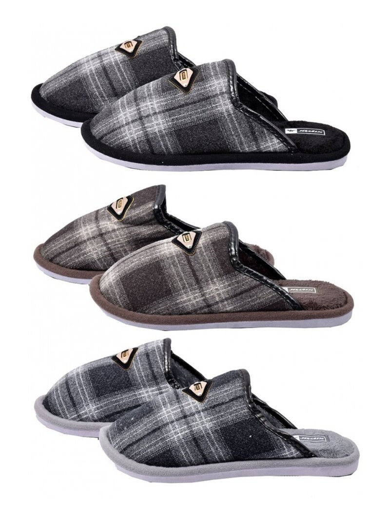 Pantofola Uomo PREMIUM Nero - Kiabi